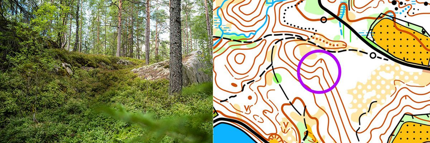 Søkk på foto og kartutsnitt