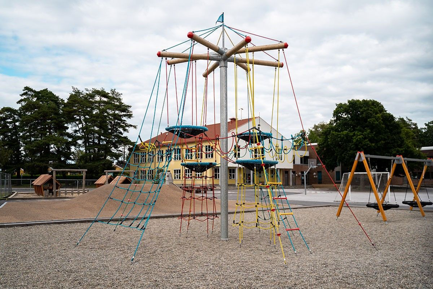 Bilde av spesiell detalj eksemplifisert som et lekestativ